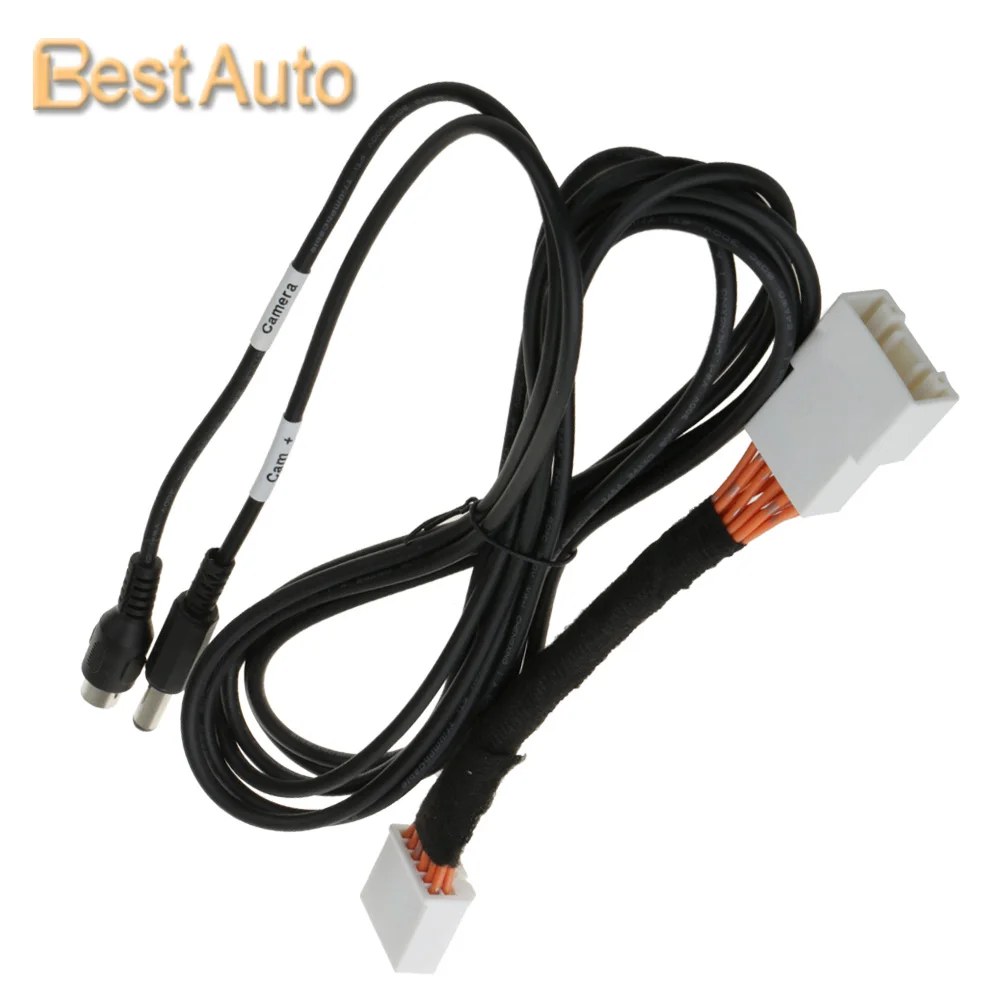 

In Stock C12 Connection Cable for Mazda 3 Sedan Axela Reversing Camera to OEM Monitor without Damaging the Car Wiring