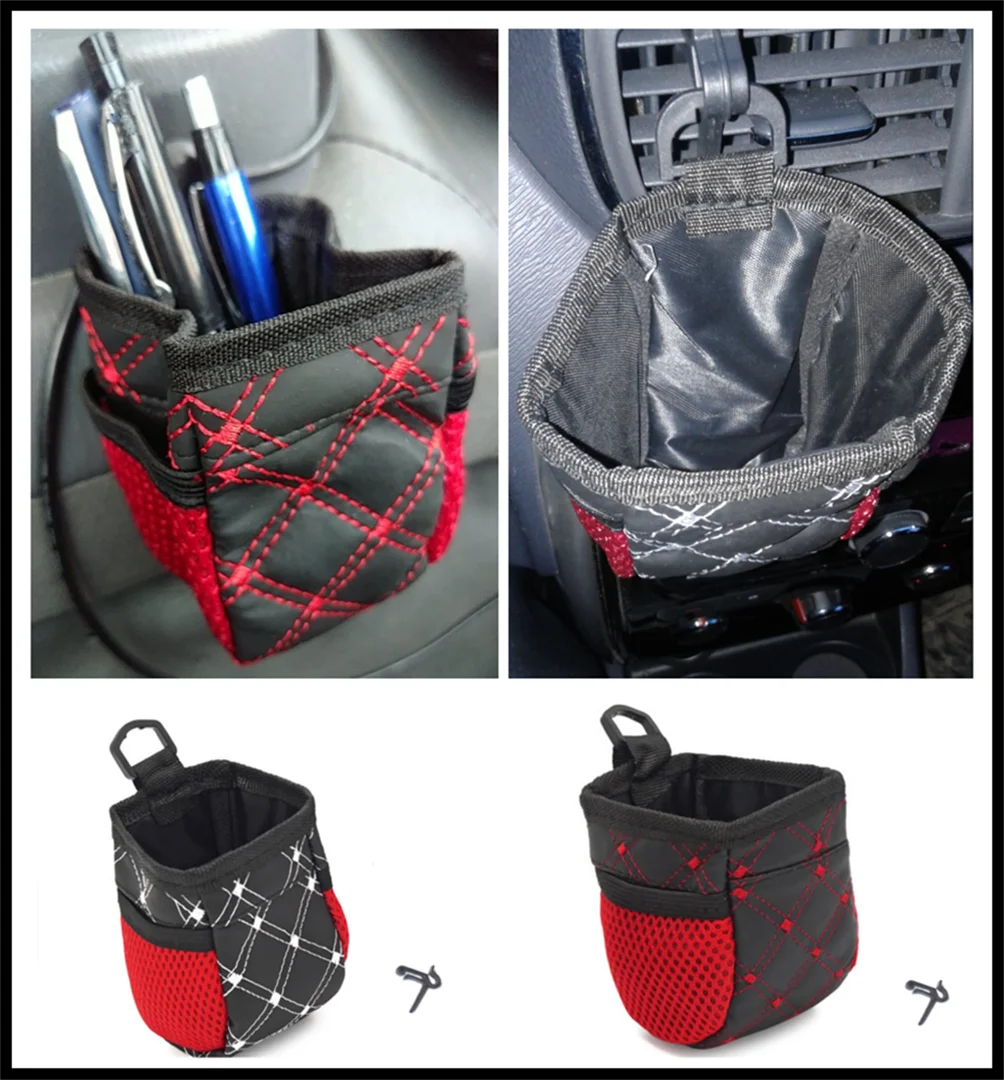 Car supplies air conditioning outlet groceries barrel auto debris bag for BMW X7 X1 M760Li 740Le iX3 i3s i3 635d 120d 120i
