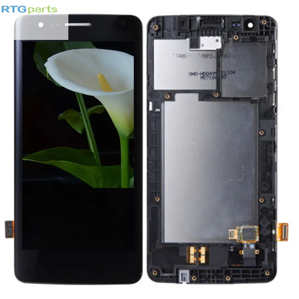 RTGparts для LG X Max K240 K240H K240F X5 K6m сменный ЖК дисплей + кодирующий преобразователь