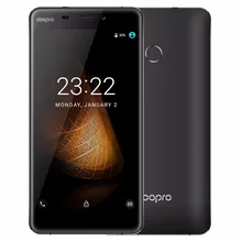 Doopro C1 Pro 4200mAh Fingerprint 8MP Camera MSM8909 Android 6.0 Mobile Phone 2GB RAM 16GB ROM 4G Quad Core Phone Smartphone FM