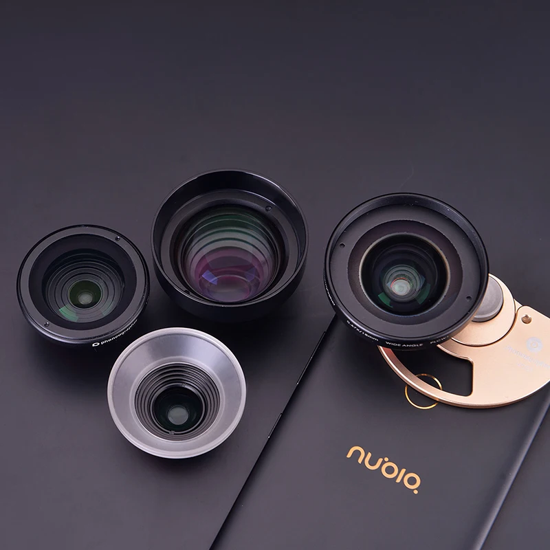 

Mobile Lens External high-definition SLR mirror set universal cellphone lens Macro portrait lens wide-angle fisheye lens