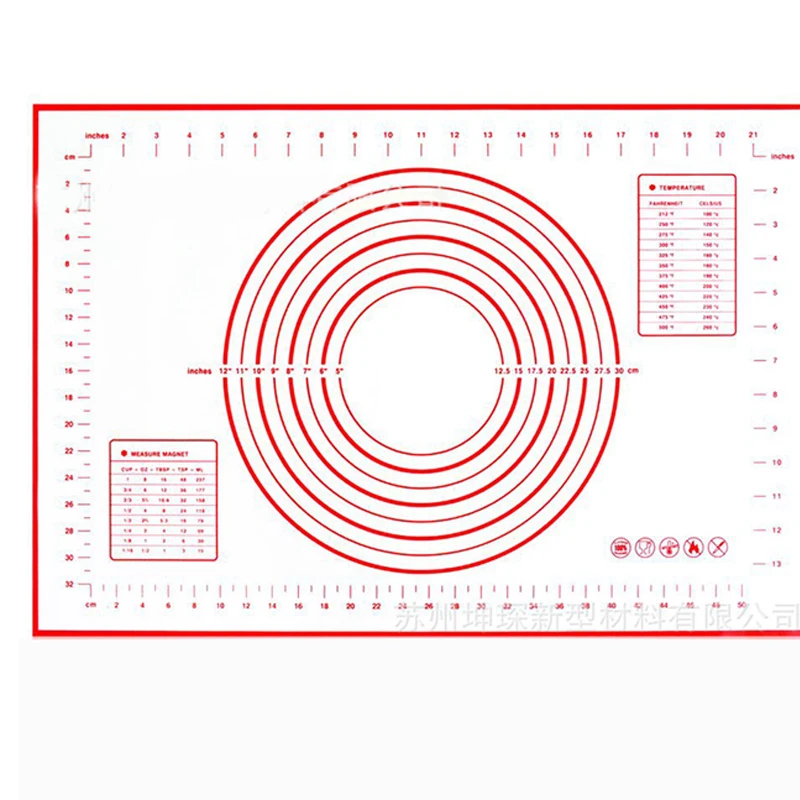 60*40/29*26 см силиконовый коврик для выпечки со шкалой прокатки тесто коврик для замеса теста антипригарный кондитерский лист духовка пищевой