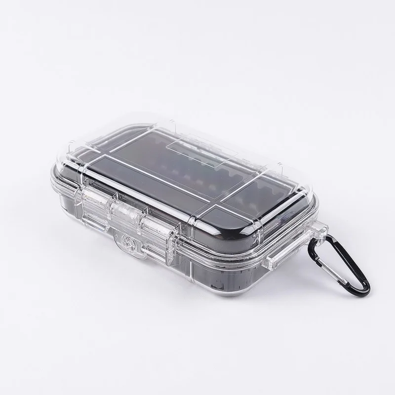 

EDC Outdoor Survival Professional Adjustable Cushion Rubber Shockproof Moisture-proof Waterproof Box Multi color