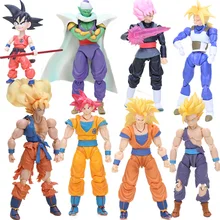 Фигурка Dragon Ball Z фигурки игрушки Супер Saiyan Сон Гоку Гоко Vegetto Freeza trunks экшн фигурка Коллекция Модель игрушки