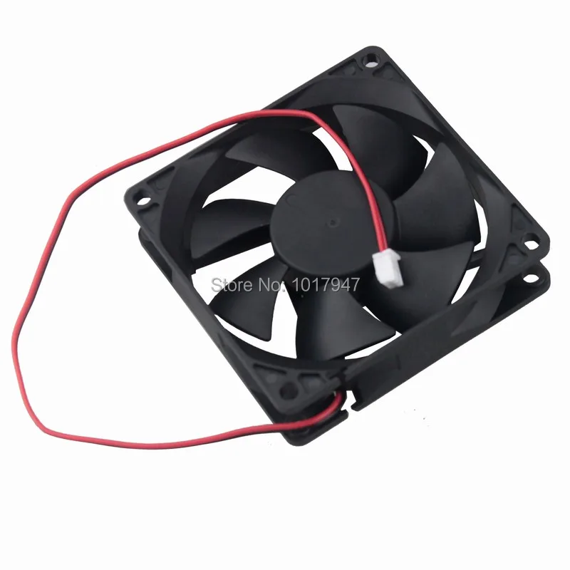 Gdstime-ventilador de Refrigeração dc 12v 2pin 8cm 8020 80 mm x 20 mm 8cm 10 Peças - Imagem 6