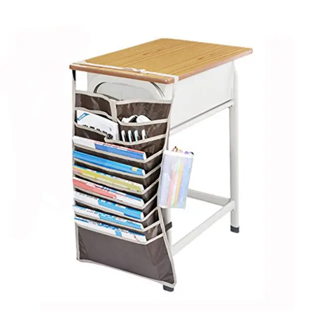 Adjustable Stationery Organizer Students Classroom Desk Hanging