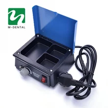 1 шт. стоматологическое лабораторное оборудование аналоговый нагреватель воска горшок 3 трехслотовый парафин плавильный нагреватель воска