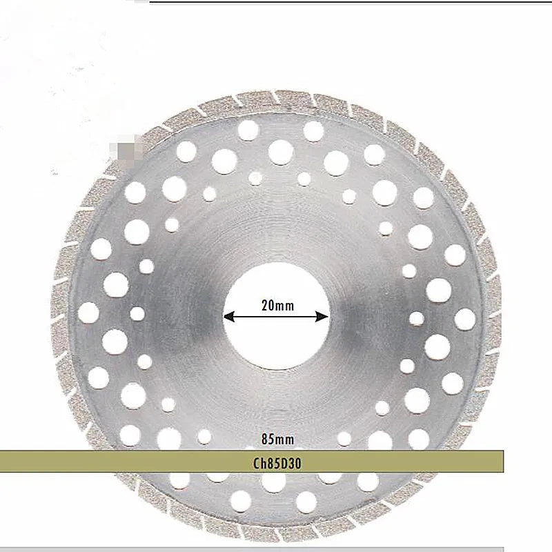 5 Pieces/Lot Dental Lab Tools Dental Diamond Cutting Disc Diamond Disc For Ceramics Gold Steel