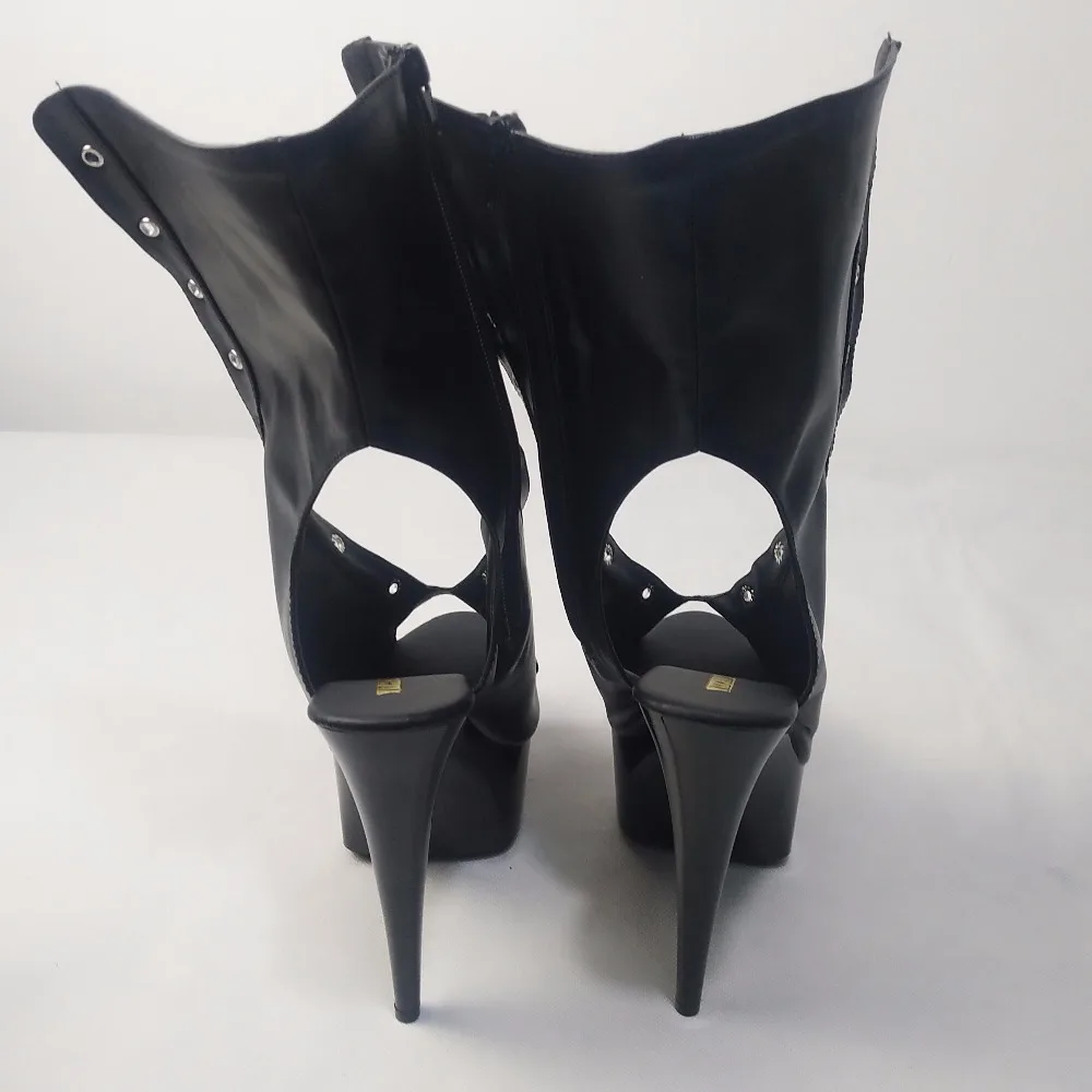 15CM high heel ankle boots, banquet and wedding shoes, beautiful and elegant pole dancing performance, dancing shoes