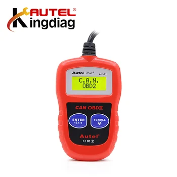 

Original Autel AutoLink AL301 OBD II & CAN Code Reader Auto Link AL 301 Auto Diagnostic Scan Update online