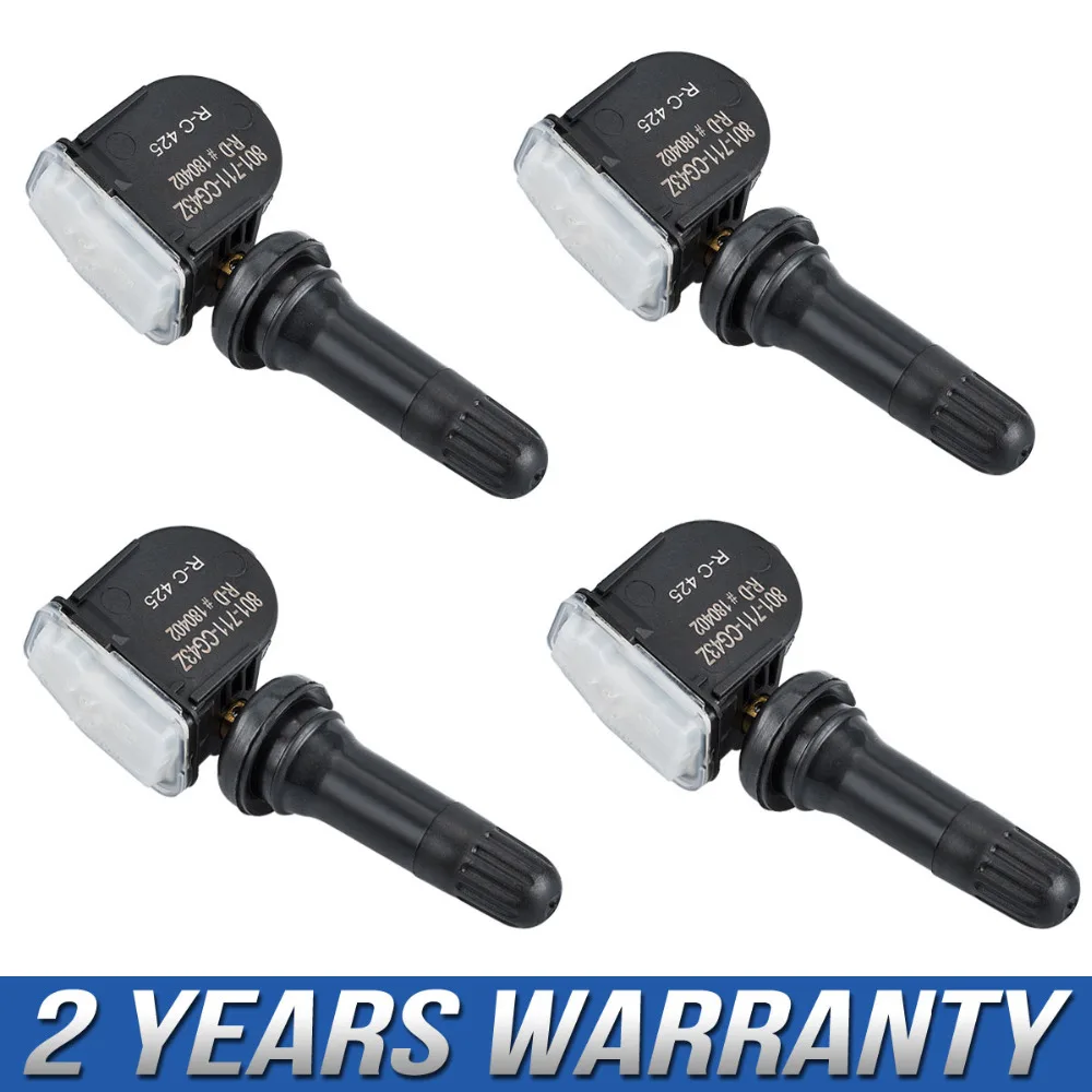 4pcs Tire Pressure Sensor For Buick Enclave Lucerne Cadillac CTS