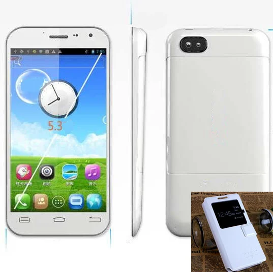 5 3 Android 4 2 1 MTK6589 Quad Core V10 smart phone 1GB RAM 4GB ROM