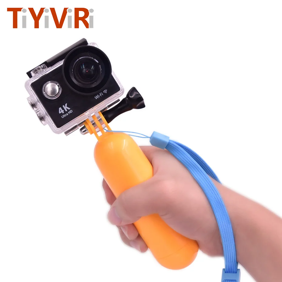 

Floating Bobber Underwater Box monopod for Gopro hero 5 SJCAM SJ4000 xiaomi yi Action Camera Float Accessories