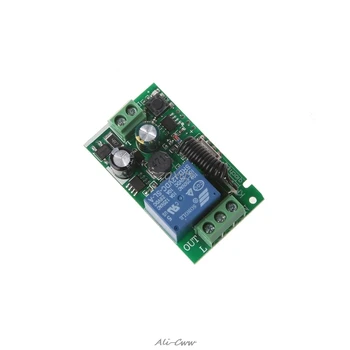

AC 220V 1CH RF 433MHz Wireless Remote Control Switch Module Learning Code Relay