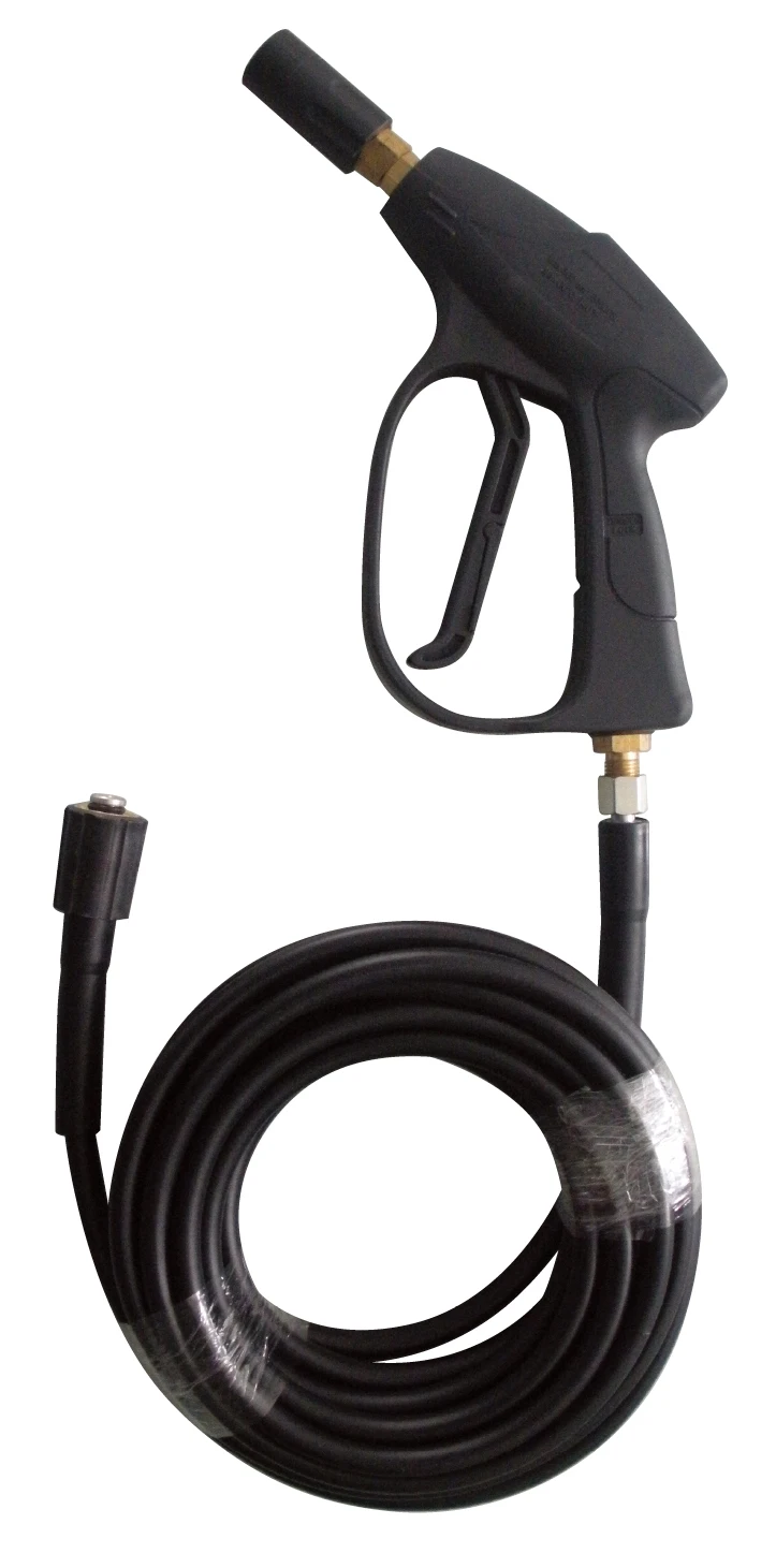 7.5m Car Washer Hose With Gun , 40mpa 5800psi High Pressure Washer Hose
