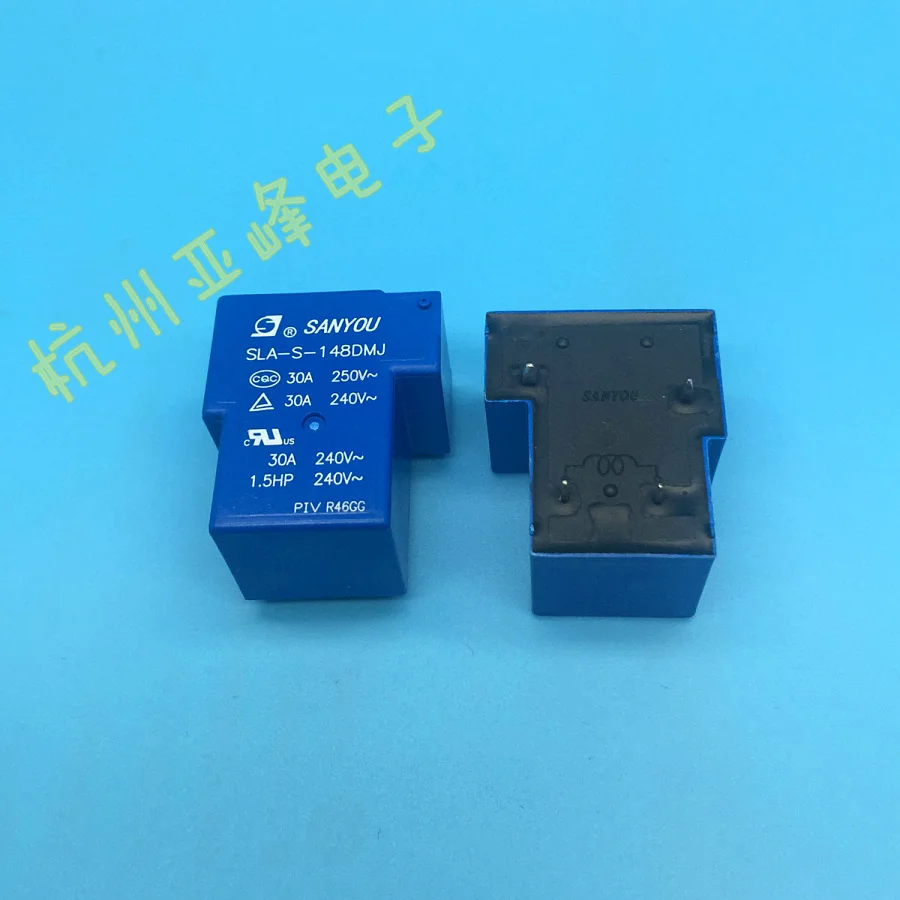 1pcs New SLA-S-112DMJ Sanyou Relay 12VDC 30A 250VAC 1pcs New SLA-S-112DMJ Sanyou Relay 12VDC 30A 250VAC