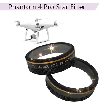 

Star Filter 4/6/8 line drone accessories Camera Ultra thin lens filter aircraft spare parts for DJI Phantom 4 Pro