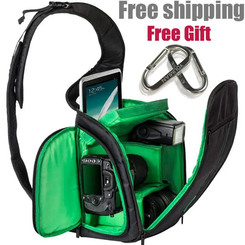 

2018 High Quality Waterproof DSLR Camera Video Bag Case Sling Flipside Digital Shoulder Camera Video Bag