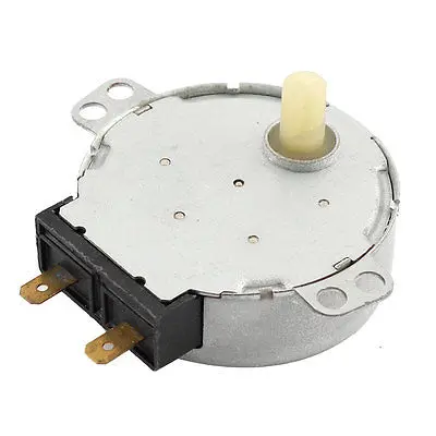 

Microwave Oven Turntable Synchronous Motor 3.5/4W 4/5RPM AC 30V 50/60Hz