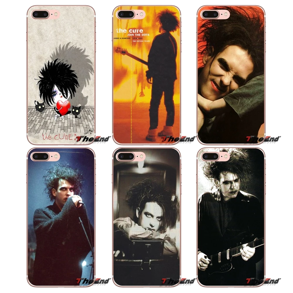 

For Xiaomi Redmi 4 3 3S Pro Mi3 Mi4 Mi4i Mi4C Mi5 Mi5S Mi Max Note 2 3 4 O-Neck Banshees Face Punk The Cure Case