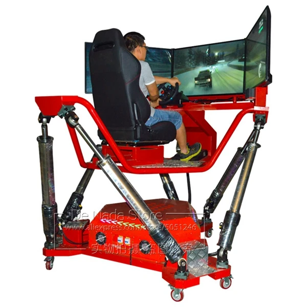 3 Screen HD VR Driving Car Racing Games Coin Operated Video Simulator Arcade Game Machine