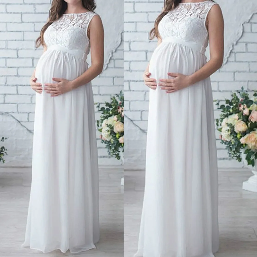 MUQGEW платья для беременных кружевное длинное платье макси платье для беременных Одежда# y2