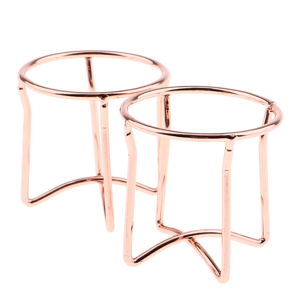 2 Количество красоты Косметическая Губка Блендер сушилка стойка для макияжа подставка для губок держатель яйцо пуховка дисплей стенд, Campstool дизайн