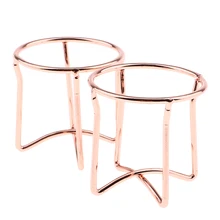 2 Количество красоты Косметическая Губка Блендер сушилка стойка для макияжа подставка для губок держатель яйцо пуховка дисплей стенд, Campstool дизайн