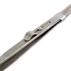 Jakemy 165mm Adjustable Tweezers Anti-static Stainless Steel Tweezers Straight Pointed Tip Slide lock Hold Tightly JM-T9-11 ► Photo 3/6
