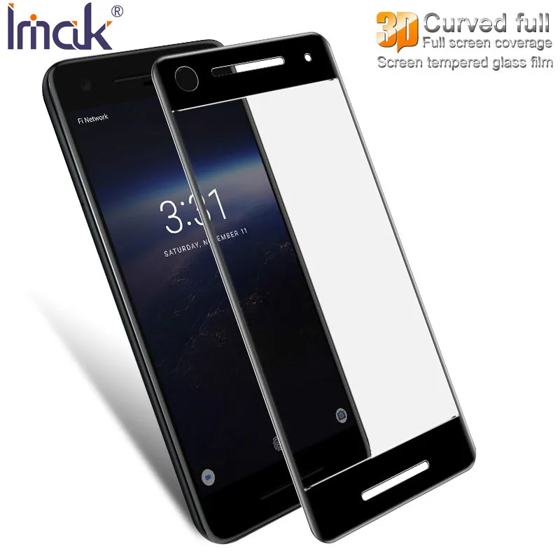 IMAK 3D Full Cover Tempered Glass For Google Pixel 2 9H Screen