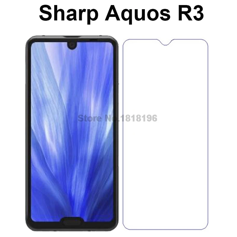 Anti-Explosion 100% оригинальное закаленное стекло для Sharp Aquos R3 Экран протектор 9 H защитный Защитная пленка для смартфонов для SHARP AQUOS R3