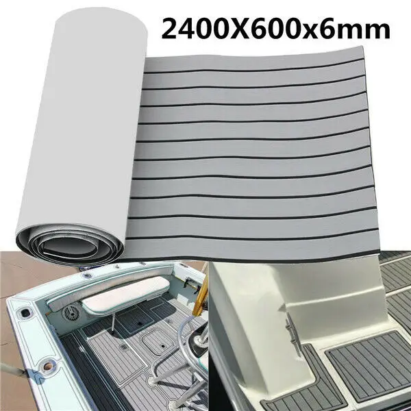 Из вспененного этилвинилацетата под Тиковое дерево покрытие для палубы самоклеящаяся лодка яхты синтетический настил пенопластовый