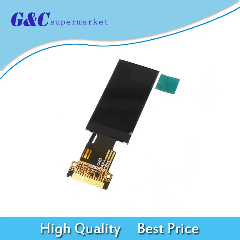 

0.96'' Inch IPS Full Color 80x160 LCD Display Module ST7735 SPI 3.3V for Arduino