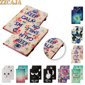 

ZZCAJA For Samsung Tab S4 10.5inch Leather Case for Samsung Galaxy Tab S4 T830 T835 Case Cute OWL Cover Bag Tablet Fashion Funda