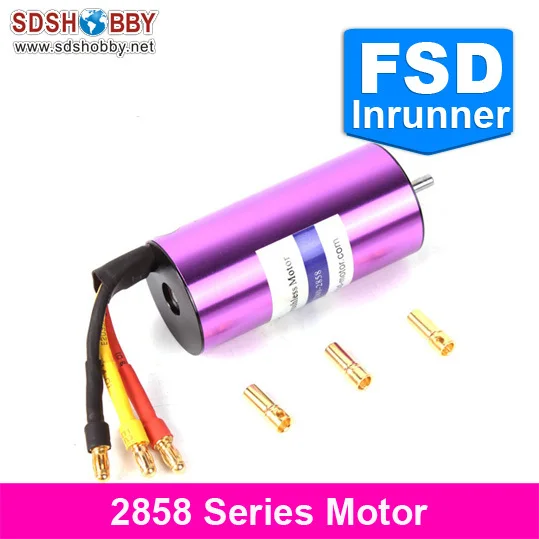 

FSD 380-2858KV3200/ KV3606/KV4811 Inrunner Brushless Motor for RC Helicopter/ Car/ Boat