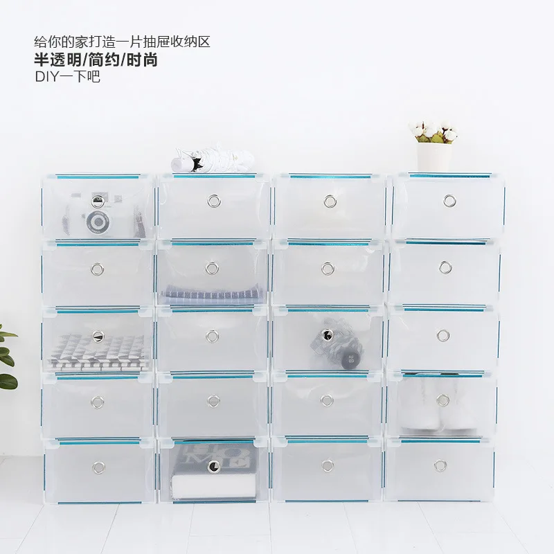 transparent storage box