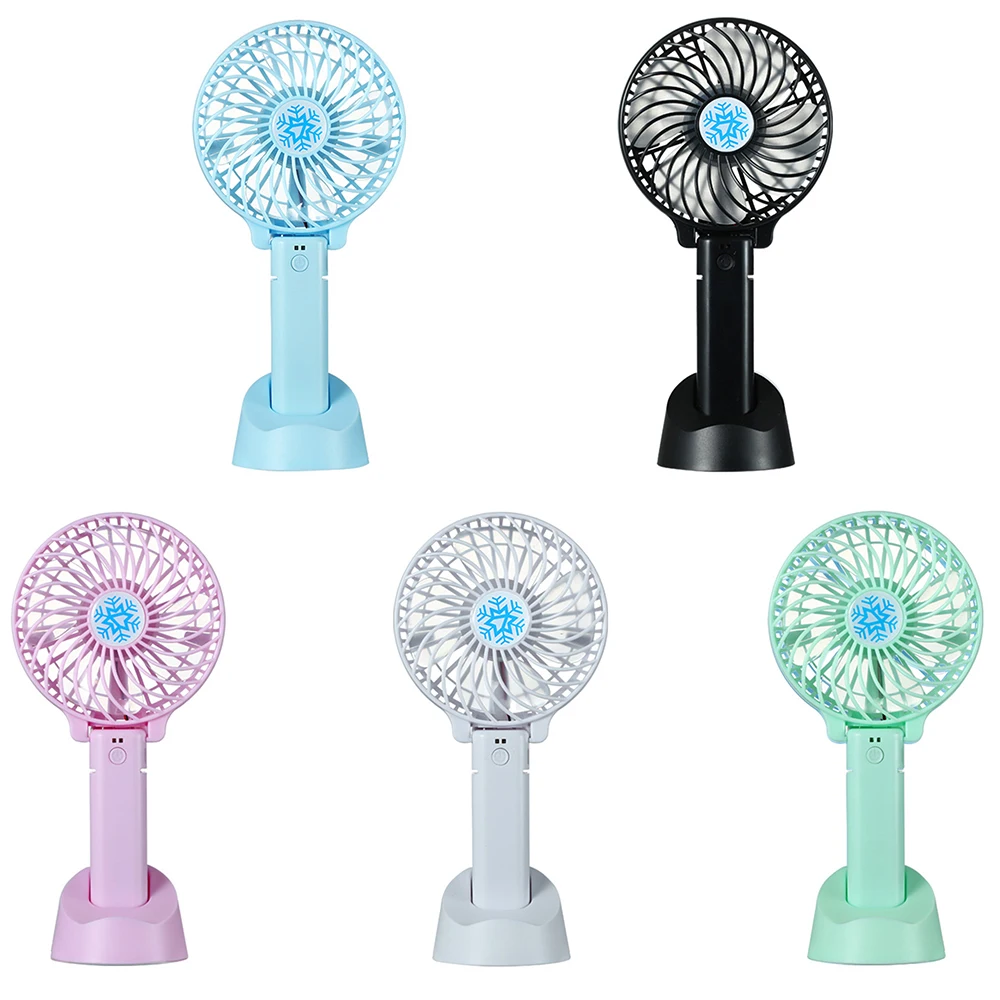 

Portable Hand Fan USB Rechargeable Foldable Handheld Mini Fan Cooler 3 Speed Adjustable Cooling Fan for Outdoor Travel
