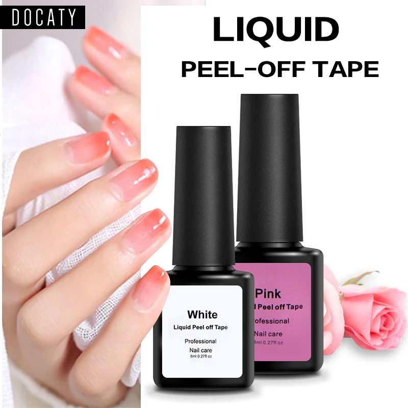 Docaty Colored Gel for Nails A Set of Gel Varnishes Liquid Peel off