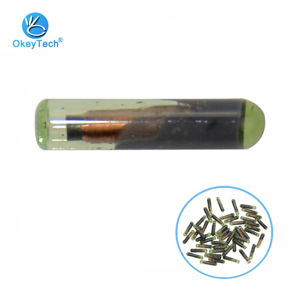 OkeyTech ID48 Chip Blank Glass Unlock Copy Transponder Chip OEM ID 48 Suitable for Audi VW Skoda Seat Honda Remote Key and so on datong world car remote control key aftermarket 20pcs 50pcs 100pcs transponder chip id48 glass blank oem unlock chip wholesale