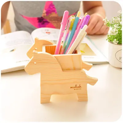 Animal Cute Wood Pencil Holder For Pens Office Wooden Desk Organizer Animal Cute Wood Pencil Holder For Pens Office Wooden Desk Organizer And Pencils In Pen Holders From School Supplies On Aliexpress