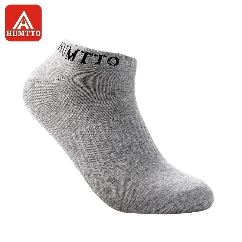 

HUMTTO Men's Comfortable Stretch Sock Women One Size Cotton Nylon Spandex Solid Color Letter Spring Summer Camping Sports Socks