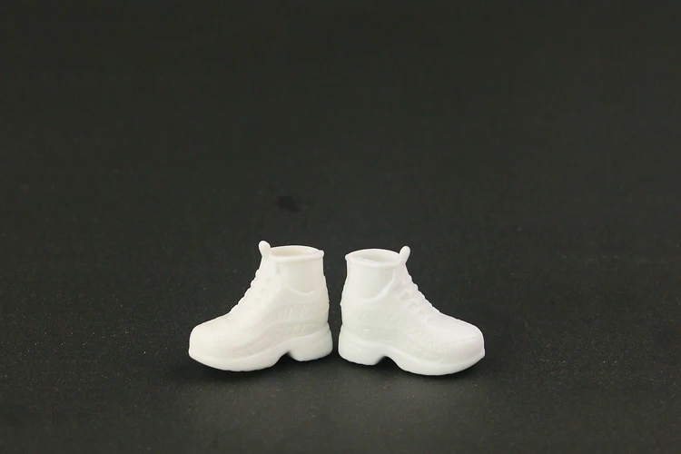 10 pair / lot New Fashion white Sports shoes barbie doll Joker white Casual shoes Feature Doll accessories doll accessories doll shoes