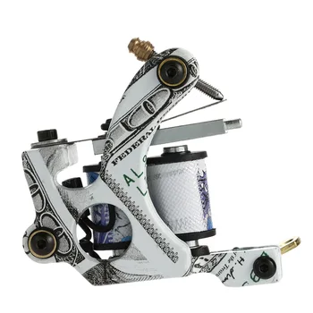 

10 Wrap Coils Tattoo Machine Shader & Liner Carbon Steel Rotary Assorted Tatoo Motor Gun Instrument Permanent Makeup Tools