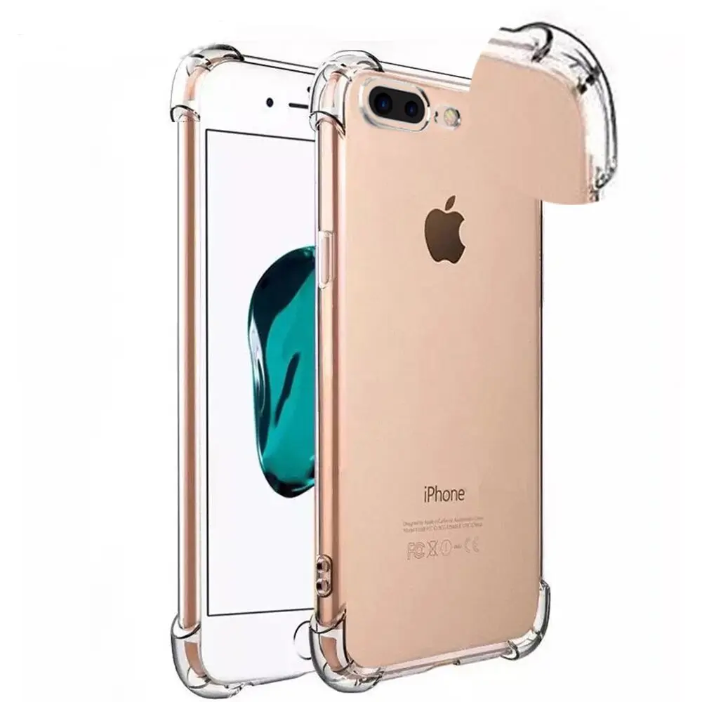 Чехол для iphone 7 6x8 5s 5 6s plus силиконовый чехол телефона задняя крышка мягкий супер