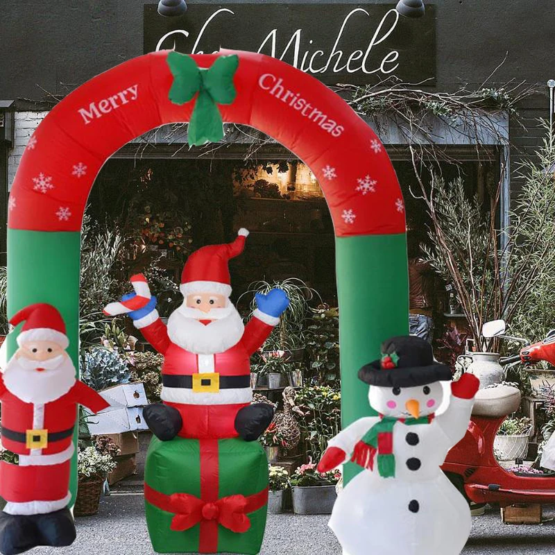 Inflatable Christmas Outdoors Ornaments Xmas New Year Inflatable Christmas