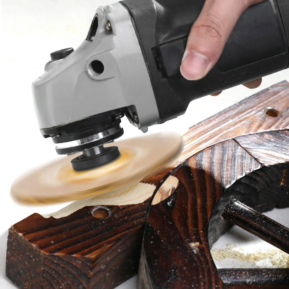 Деревообрабатывающий деревянный угловой шлифовальный станок для шлифовального колеса резьба, вращающийся абразивный диск для углового шлифовального станка вольфрамовое твердосплавное покрытие