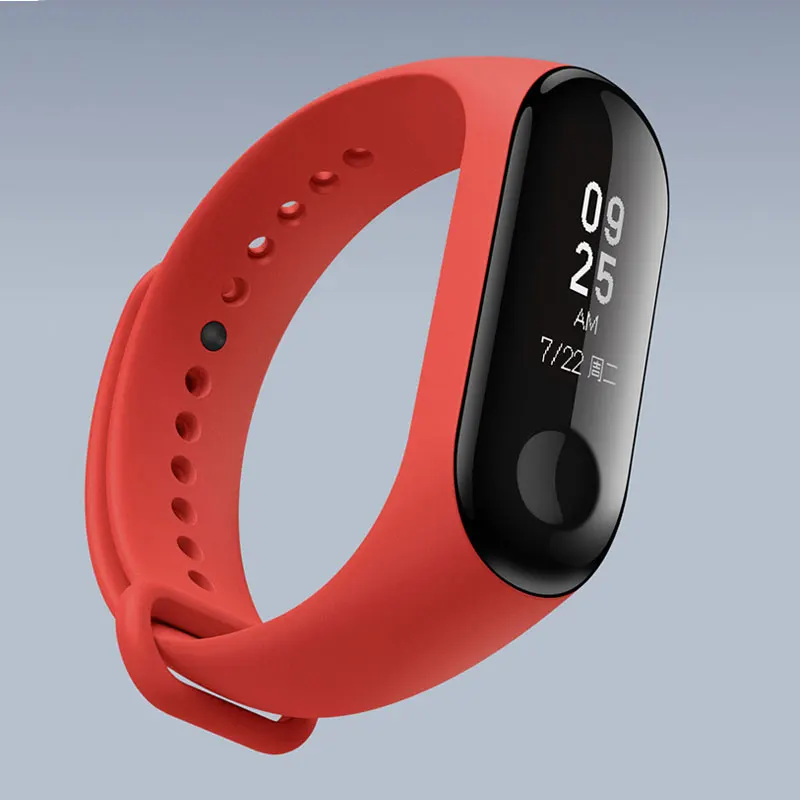 Умный фитнес браслет Xiaomi Mi Band 3 оригинальный MiBand большой сенсорный экран OLED