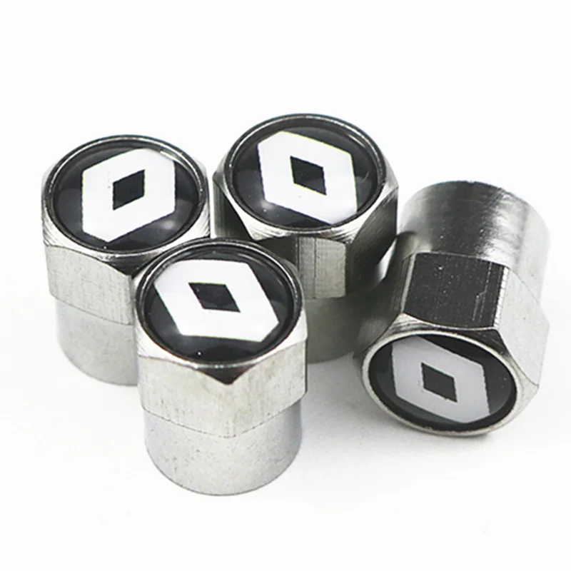 

Car-Styling Car Wheel Tire Valve Tyre Caps Case For Renault 2 Button Clio Scenic Megane Duster Sandero Captur Twingo Accessories
