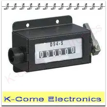 Механические 6 цифр сбрасываемый тактный Потяните счетчик D94-S Датчик Оборотов удар Контер