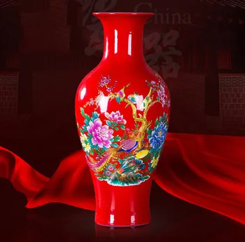 

Jingdezhen ceramic floor vase modern fashion vase decoration living room decoration